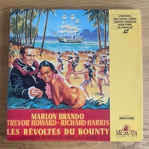 LES REVOLTES DU BOUNTY PAL VOST TRES BON ÉTAT LASER DISC FILM LASERDISC - Photo 1/1