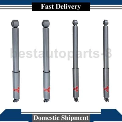 Amortiguadores KYB puntales delanteros traseros 4 piezas para Chevrolet C3500HD 2000 2001 2002 1996 1997 Foto 1 de 4