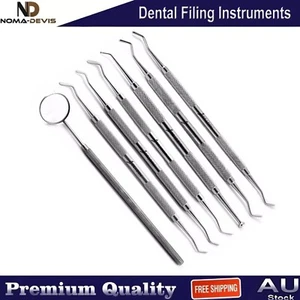 Dental Composite Scaler Filling Instruments Teeth Inspection Mouth Mirror Handle - Bild 1 von 8