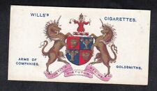 GOLDSMITHS COMPANY Vintage 1913 British Companies Heraldry Card