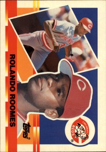 1990 Topps Big Baseball Card #87 Rolando Roomes