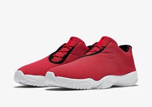 jordan future low black red