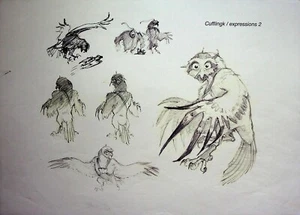Diseño de arte conceptual digital Valiant 2005 producción temprana de Disney #WC - Imagen 1 de 2