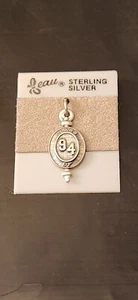 KLASSE VON '94 BEAU ""B"" STERLINGSILBER 1" CHARM/ANHÄNGER NEU!!! - Bild 1 von 5