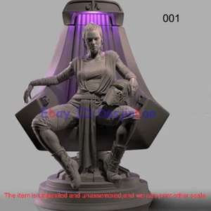 Kit Modelo Impresión 3D Rey On Chair 1/6 Sin Pintar Sin Montar 31cm 001 Ver - Imagen 1 de 6