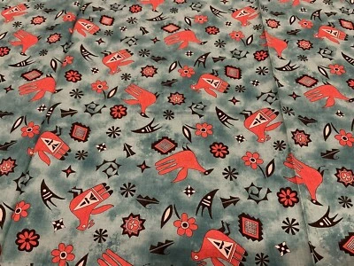 1 1/4 YRD Moda Treasures of the Southwest #16620 J. Michelle Watts Cotton Fabric - Image 1 of 3