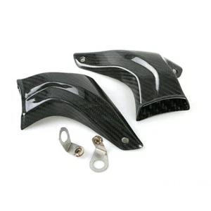 Enfriador universal de conducto de aire de pinza de freno de motocicleta negro carbono para BMW Ducati - Imagen 1 de 8