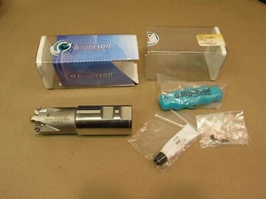 Ingersoll 1.5" 4 Flute Indexable Endmill 15B1B-1502386R01 Insert Cutter - Picture 1 of 6