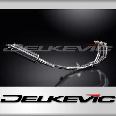 Silenciador de carbono ovalado de escape completo Honda CBR600F Sport 2001-2003 4-1 14" Foto 1 de 4