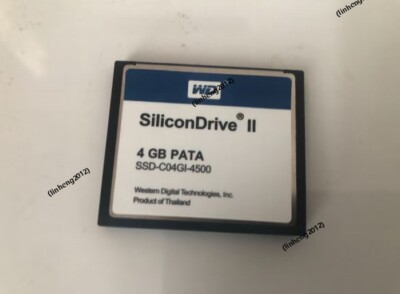 1PCS WD CF SiliconDrive II CF 4GB CompactFlas...