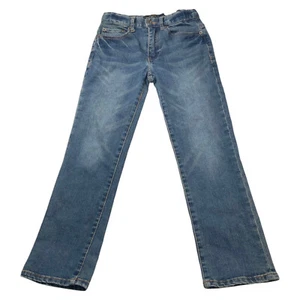 Lucky Brand Classic Straight Leg Denim Jeans Adjustable Waist Girs Sz 8 - Picture 1 of 6