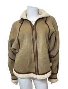 Isabel Marant Etoile Caste Lammfelljacke in Beige Größe FR 38 - Bild 1 von 12