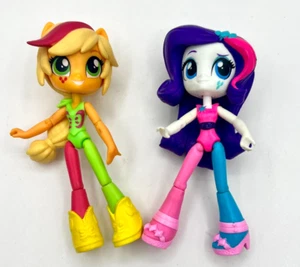My Little Pony Equestria Girls Minis Rainbow Rocks Applejack & Rarity Figure - Picture 1 of 6