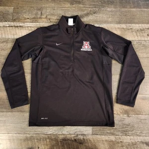 Nike Arizona Wildcats Track Jacket Black Full Zip Dri Fit Basketball Men Medium  - Picture 1 of 10