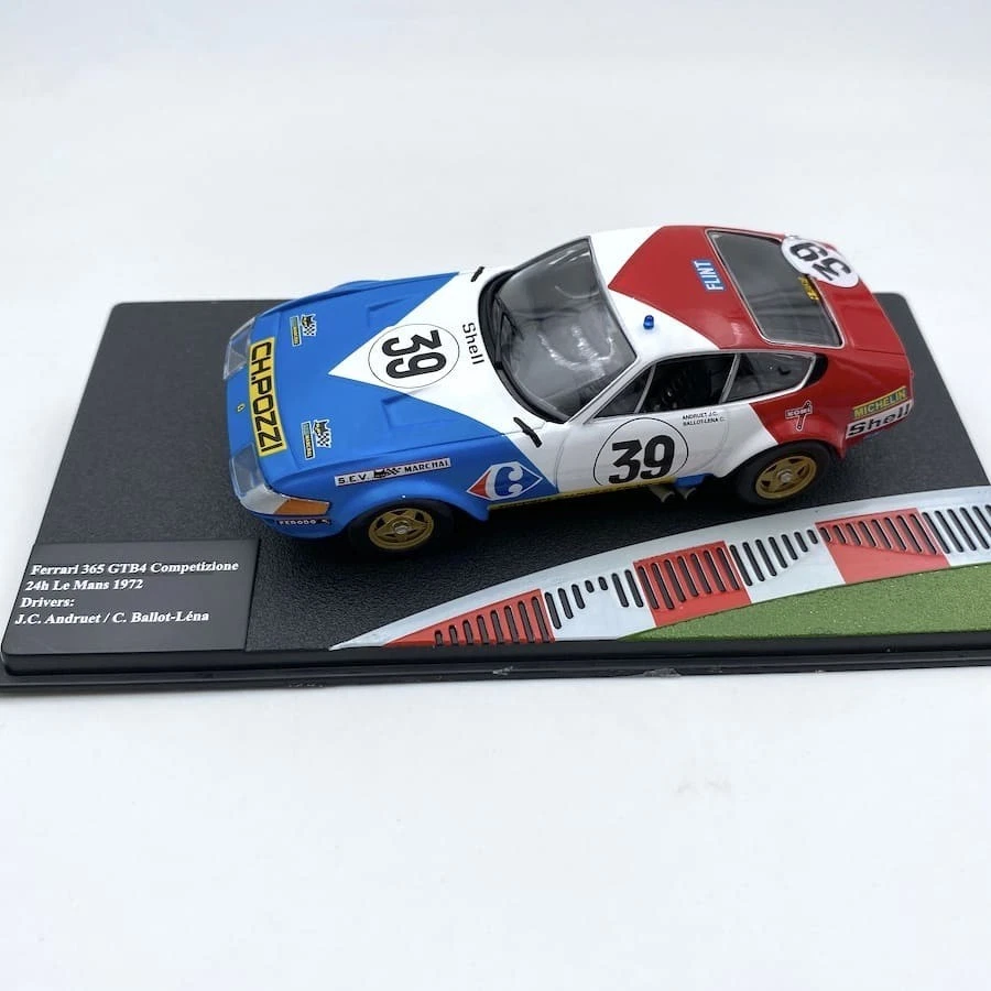 1/43 FERRARI 365 GTB4 COMPETIZIONE #39 24H LM 1972 ANDRUET BALLOT LENA ATLAS - Immagine 1 di 1
