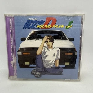 Eurobeat Initial D Sound Files Vol 1 One CD OST Banda Sonora Música Japón Anime - Imagen 1 de 4