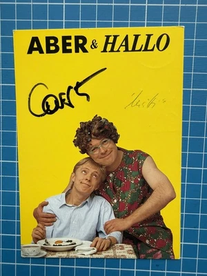 Aber & Hallo - Originalautogramm - Bild 1 von 2