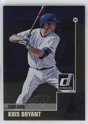 2015 Panini Donruss Preferred Club Level Gold /299 Kris Bryant #40 Rookie RC - Image 1 of 2