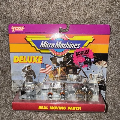 Galoob Micro Machines Deluxe Space Collection #2 y Bonus 747 Edición Limitada 64000 Foto 1 de 4