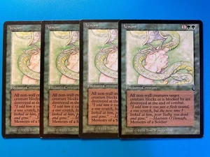 MTG 4x Venom The Dark OLD SCHOOL Pauper Magic the Gathering x4 NM - Picture 1 of 1