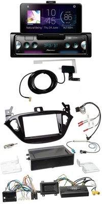 Pioneer DAB Bluetooth Lenkrad USB Autoradio für Opel Adam Corsa E ab 2013 PDC - Bild 1 von 4