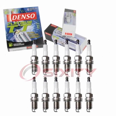 12 bujías Denso Platinum TT para Mercedes-Benz SL600 1999-2002 6,0 L fo Foto 1 de 4