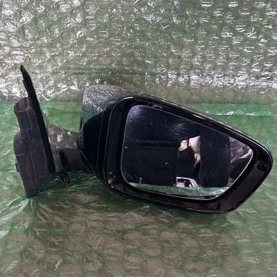 BMW 750i G12 2016-2019 espejo retrovisor exterior derecho del lado del pasajero sin cámara OEM negro Foto 1 de 4