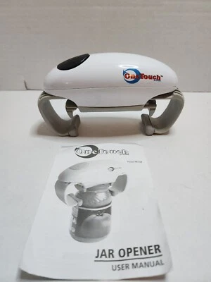 ABRIDOR DE FRASCOS ONE TOUCH A BATERÍA ABRE TAPA TAMAÑO 1,2-4 PULGADAS PROBADO Foto 1 de 4