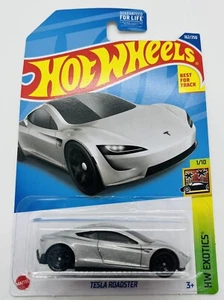 2022 Hot Wheels Tesla Roadster | HW Exotics 1/10 | #162/250 NEW - Picture 1 of 6