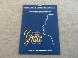 2001/2002 GRACE THE MUSICAL PROGRAM - MASTERPIECE THEATER - DUTCH TEXT - J 7631 - Picture 1 of 5
