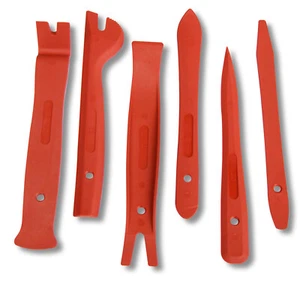 Fahrzeug Innen-Verkleidung Demontage Zierleisten Polsterung Montage-Keile 6 TLG - Bild 1 von 3