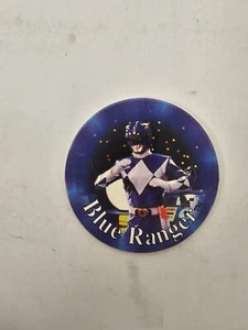 vintage mighty morphin power rangers pog Blue Ranger - Picture 1 of 2