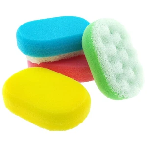 10er Set Massageschwamm Duschschwamm Peeling Schwamm Wellness Badeschwamm - Bild 1 von 16