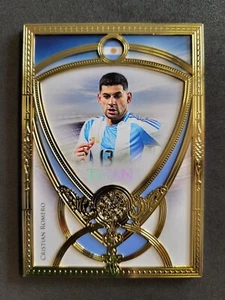 2024 Futera Único, Cristian Romero, Titanes Oro, 01/01, 1/1, Argentina, TTG36 - Imagen 1 de 2