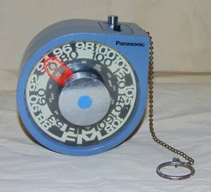 Vintage 1972 Panasonic RF93 Rolling Tone AM-FM Portable Novelty Transistor Radio - Picture 1 of 8
