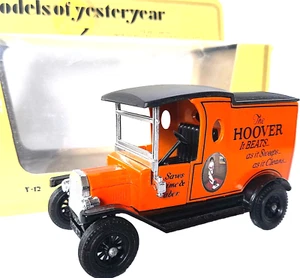 MATCHBOX HOOVER - 1912 FORD MODEL 'T' VAN + BOX 1983 - 1:35 - GOOD - Picture 1 of 7