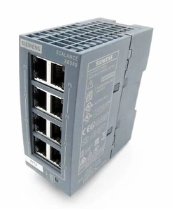 Siemens Scalance XB008 6GK5008-0BA10-1AB2 E:02 Industrial Ethernet Swith -used- - Bild 1 von 6