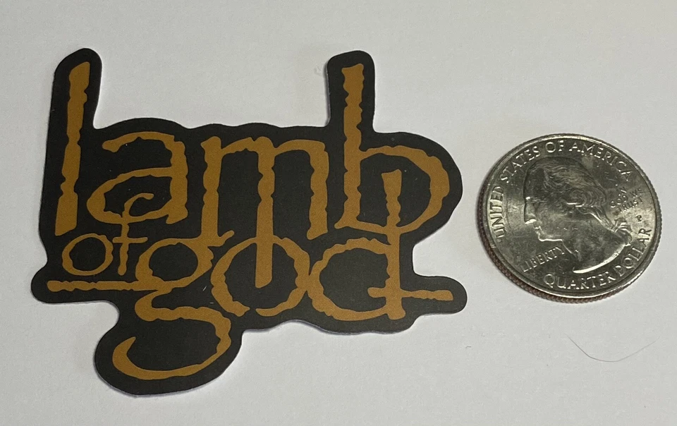 LAMB OF GOD Heavy Metal Band STICKER - Image 1 of 1