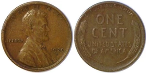 1920-S Lincoln Wheat Cent XF - Picture 1 of 3