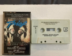 Thief Original motion picture soundtrack Tangerine Dream CASSETTE TAPE RARE! - Picture 1 of 1