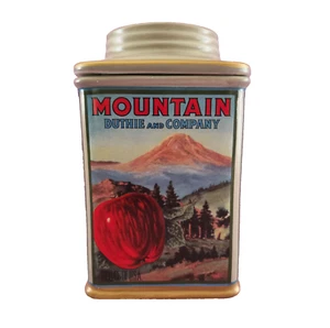 Tarro de bote colección de etiquetas vintage Oneida Mountain Duthie and Company O 7 pulgadas - Imagen 1 de 9