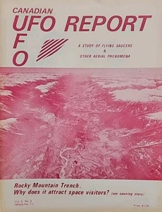 Canadian UFO Report Flying Saucers Magazine 1971 Vol 2 No 3 - Picture 1 of 1