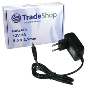 2A Netzteil Ladegerät Ladekabel 12V für T-Com Speedport W501 W501V Eumex 300 IP - Bild 1 von 1