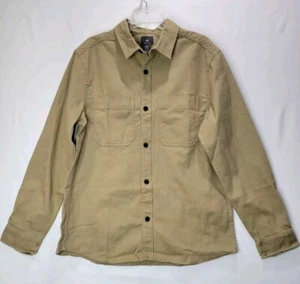 H&M Mens Size Medium Khaki Relaxed Fit Jacket - Picture 1 of 6
