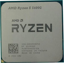 AMD Ryzen 5 5600G Processor (4.4 GHz, 6 Cores, Socket AM4) Tray - 100-000000252