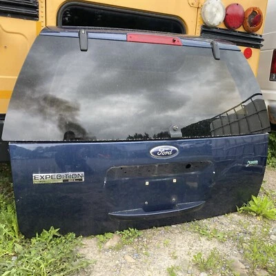 2008-2014 Ford Expedition задняя крышка люка багажника подъемная дверь темно-синяя - Изображение 1 из 4