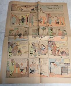 Comic Section The Post Standard Syracuse Ny Newspaper March 9 1919 Boob McNutt