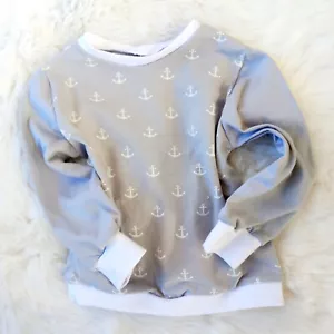 NUOVO * maglia bambino * taglia 68 * maglia manica lunga * manica lunga * maglione * ancora - Foto 1 di 4