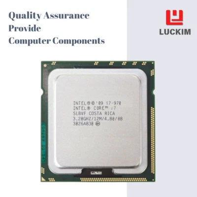 CPU Intel Core i7-970 - Socket LGA 1366 6 núcleos 12 hilos 3,2 GHz 12 MB caché L3 Foto 1 de 4