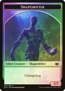 Shapeshifter Token FOIL - 001/021 - Modern Horizons MH1 MTG - Picture 1 of 1